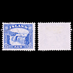6394 Iceland SG197 35eyr Ultramarine 1931. Sc#172 Mi152 Used. C£15, view 2