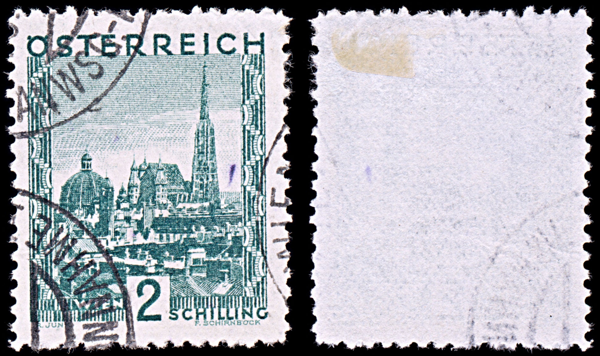 6409 Austria SG659 2ore Opal Green 1929. Sc#339 Mi511 Used. C£17