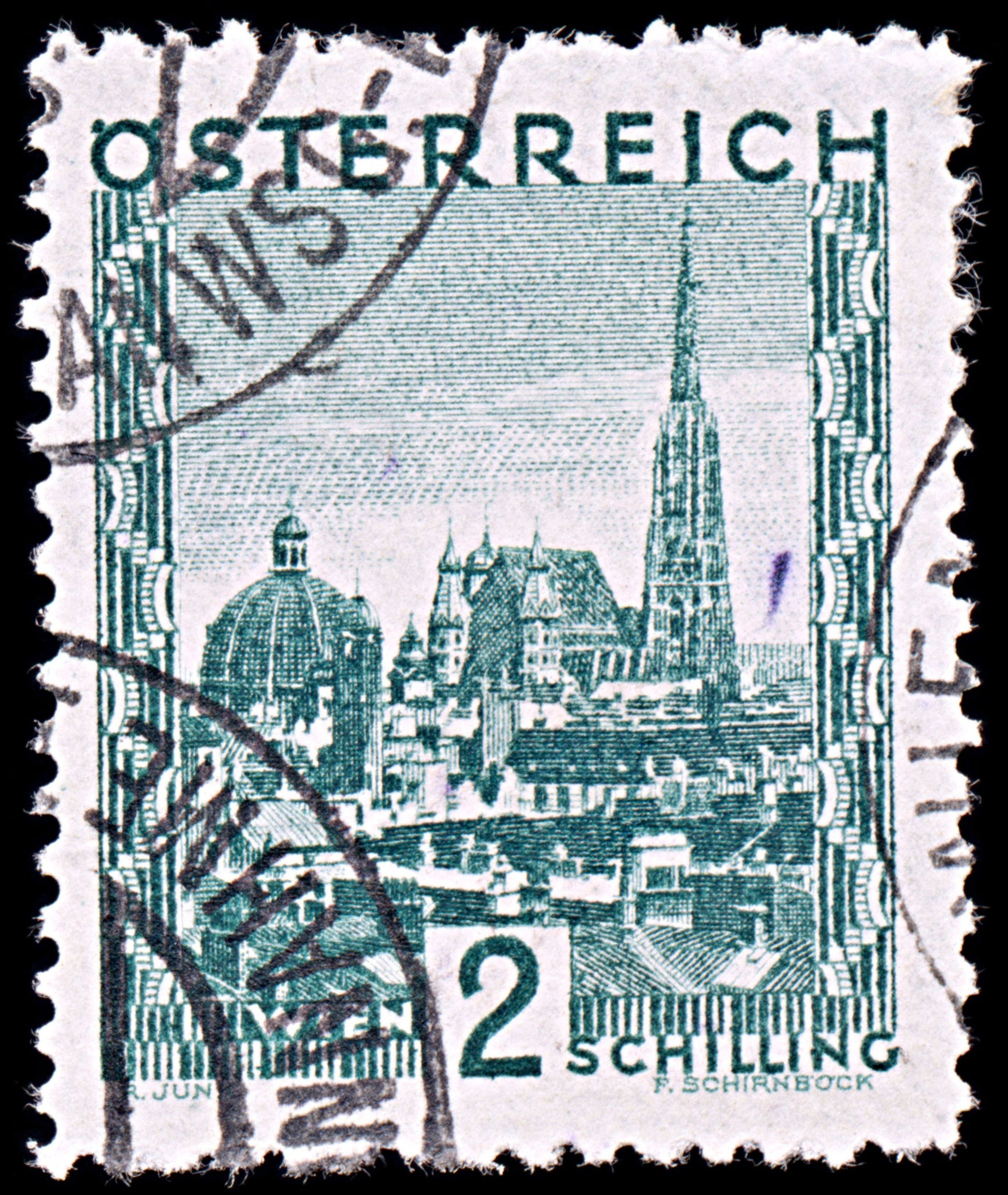 6409 Austria SG659 2ore Opal Green 1929. Sc#339 Mi511 Used. C£17