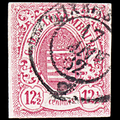 6421 Luxembourg SG11 12½C. Pink 1859. Sc#8 Mi7 Used. C£225, view 3