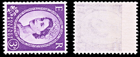 6454 GB SG545b 3D Bluish Violet 1957. Mi287xY Mint MNH. C£18
