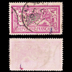 6466 France SG432 20F Multicolor 1926. Sc#132 Mi183 Used. C£44, view 2