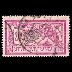 6466 France SG432 20F Multicolor 1926. Sc#132 Mi183 Used. C£44, view 3