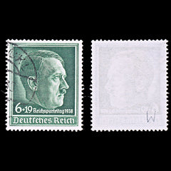 6484 Germany SG660a 6+19 Blackish Green 1938. Mi672y Used. C£250, view 2