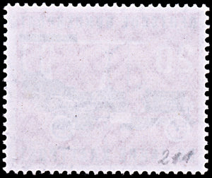 6490 Germany SG1137 20Pf. Black & Scarlet 1955. Sc#728 Mi211 Used. C£7