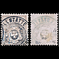 6498 Switzerland SG127Ac 3Ct. Brown Grey 1882. Sc#Unlisted Mi51Xb Used. C£65