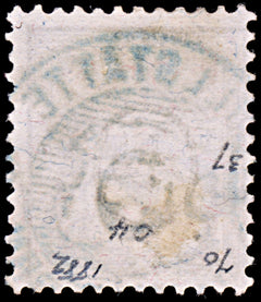 6498 Switzerland SG127Ac 3Ct. Brown Grey 1882. Sc#Unlisted Mi51Xb Used. C£65, view 4