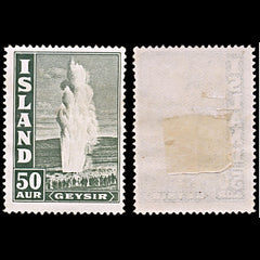 6507 Iceland SG229 50 Black Green 1938. Sc#208 Mi196 Mint MH. C£23, view 1