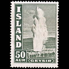 6507 Iceland SG229 50 Black Green 1938. Sc#208 Mi196 Mint MH. C£23, view 3