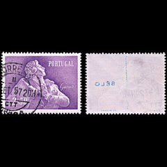 6509 Portugal SG1143 2.30$ Bluish Violet 1957. Sc#825 Mi857 Used. C£17, view 2
