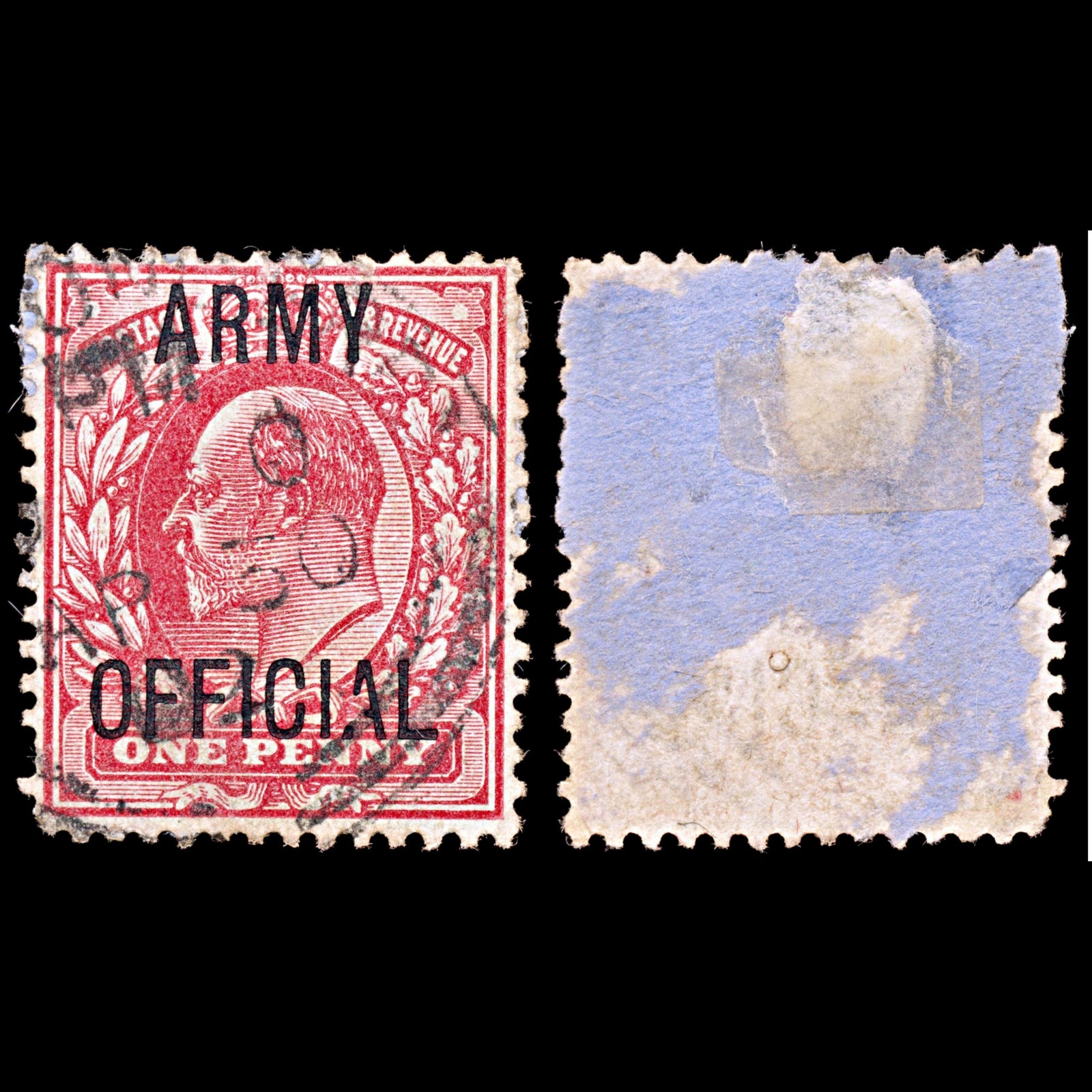 6528 GB SGO49 1D Scarlet 1902. Sc#O60 MiD13 Used