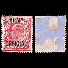 6528 GB SGO49 1D Scarlet 1902. Sc#O60 MiD13 Used, view 1