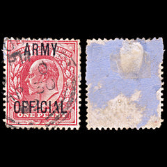 6528 GB SGO49 1D Scarlet 1902. Sc#O60 MiD13 Used, view 2