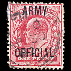 6528 GB SGO49 1D Scarlet 1902. Sc#O60 MiD13 Used, view 3