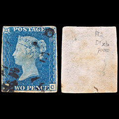 6536 GB SG5 2D Blue 1840. Sc#2 Mi2b 4 Margins. C£7000, view 2