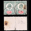 6556 GB SG226 2D Carmine Red & Grey Green 1904. Sc#130a Mi106Iwd Used. C£225