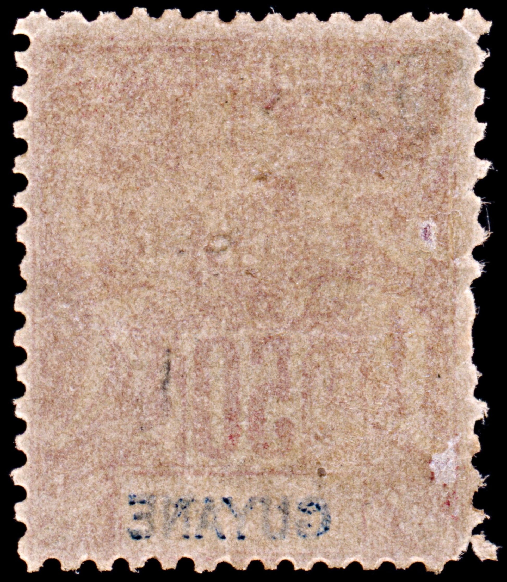 6576 French Guiana SG48 50C Blue & Carmine 1892. Sc#46 Mi39 Mint MNH. C£15