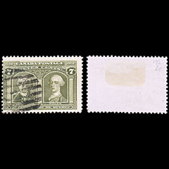 6605 Canada SG192 7C Olive Green 1908. Sc#100 Mi88 Used. C£65, view 2