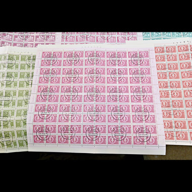 6634 East Germany SGE2197/2211 Set. Sheets of 100 1981. Sc#2085 Mi2633 . C£1500, image 3
