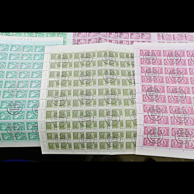 6634 East Germany SGE2197/2211 Set. Sheets of 100 1981. Sc#2085 Mi2633 . C£1500, image 5