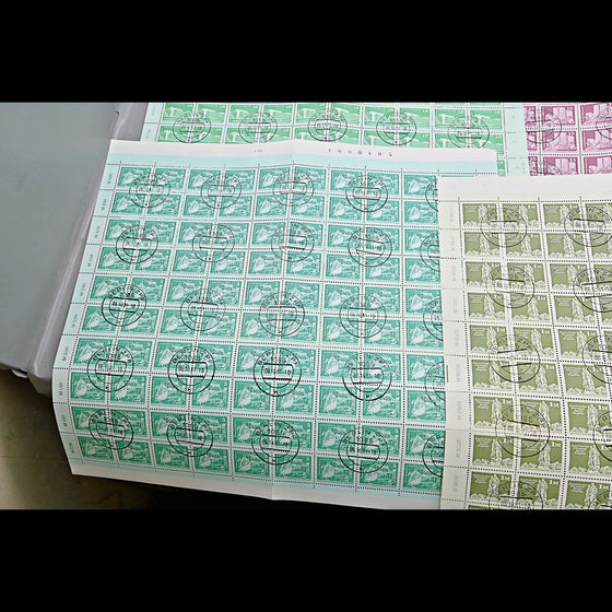 6634 East Germany SGE2197/2211 Set. Sheets of 100 1981. Sc#2085 Mi2633 . C£1500, image 6