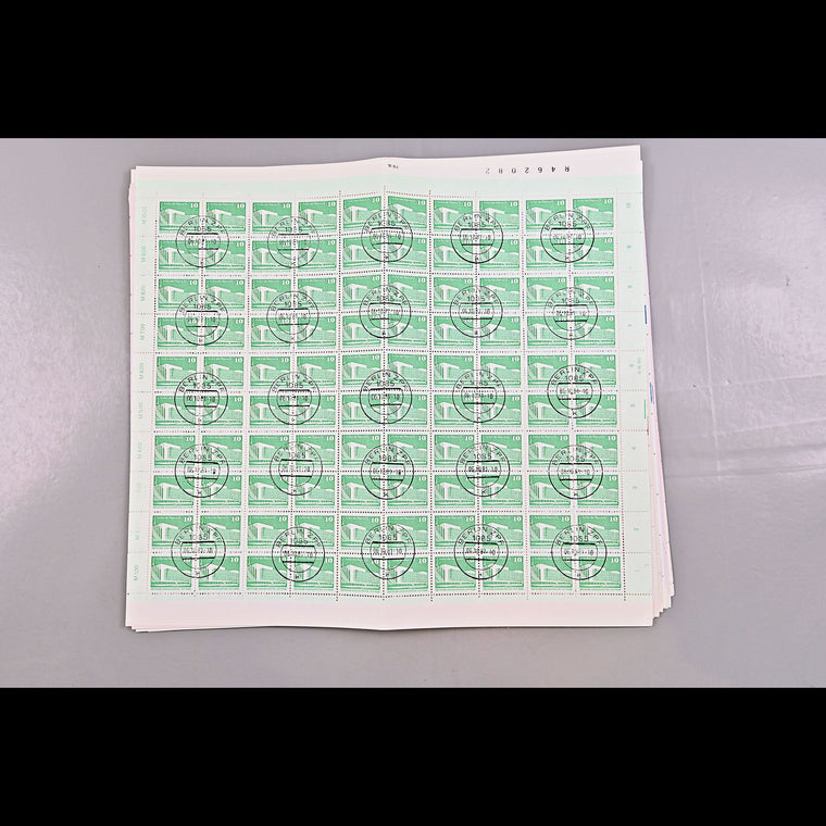 6634 East Germany SGE2197/2211 Set. Sheets of 100 1981. Sc#2085 Mi2633 . C£1500, image 12