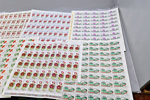 6640 Romania SG3314/3322 1965 Cluj Botanical Gardens Sheets Used. C£65