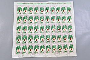 6640 Romania SG3314/3322 1965 Cluj Botanical Gardens Sheets Used. C£65