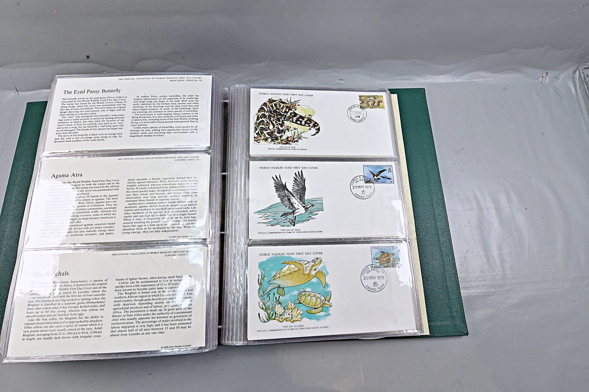 6691 World WWF FDC Complete Collection. High CV. 57 Images