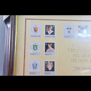 6698 Princess of Wales 21st Birthday Framed. Brand New, image 5