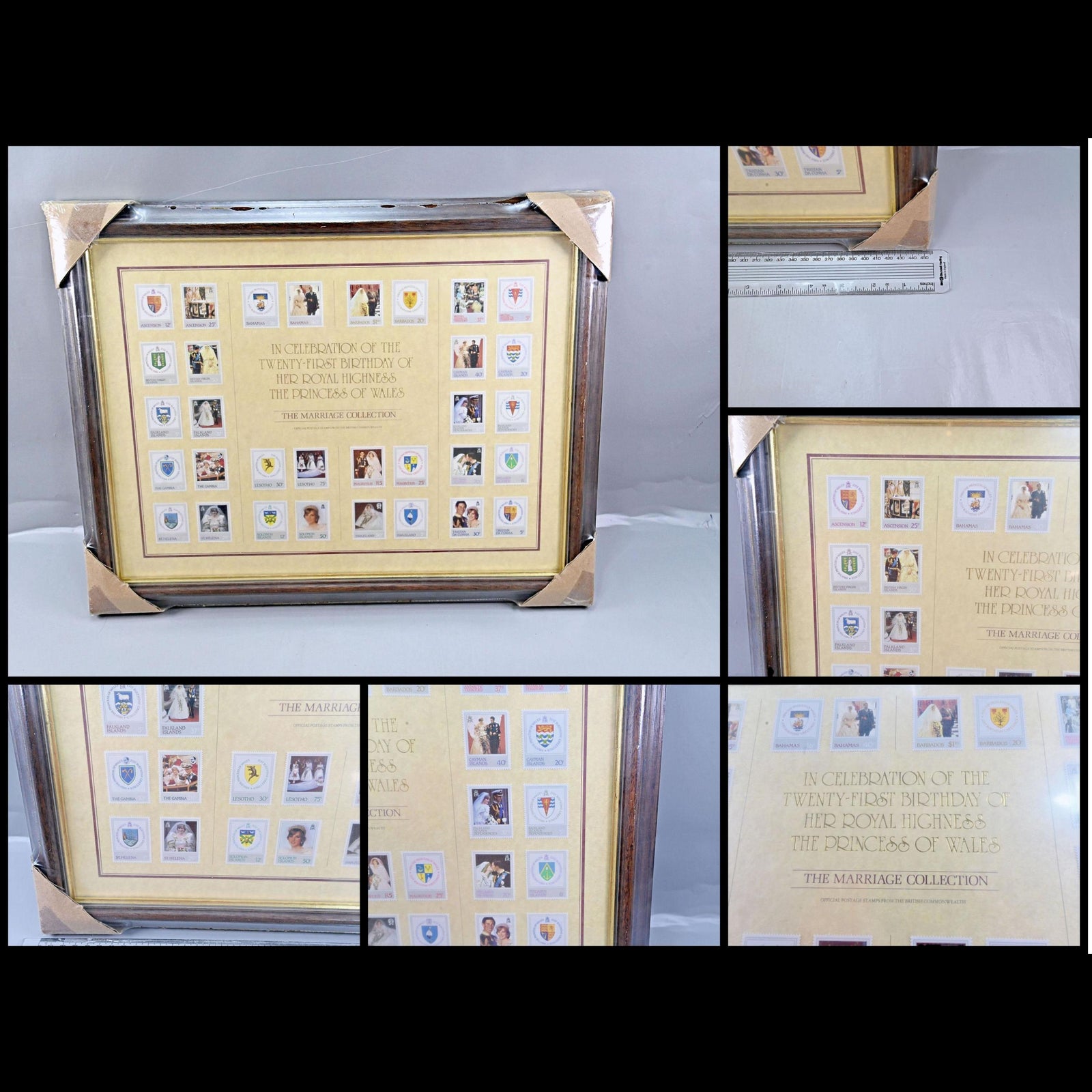 6699 Princess of Wales 21st Birthday Framed. Brand New