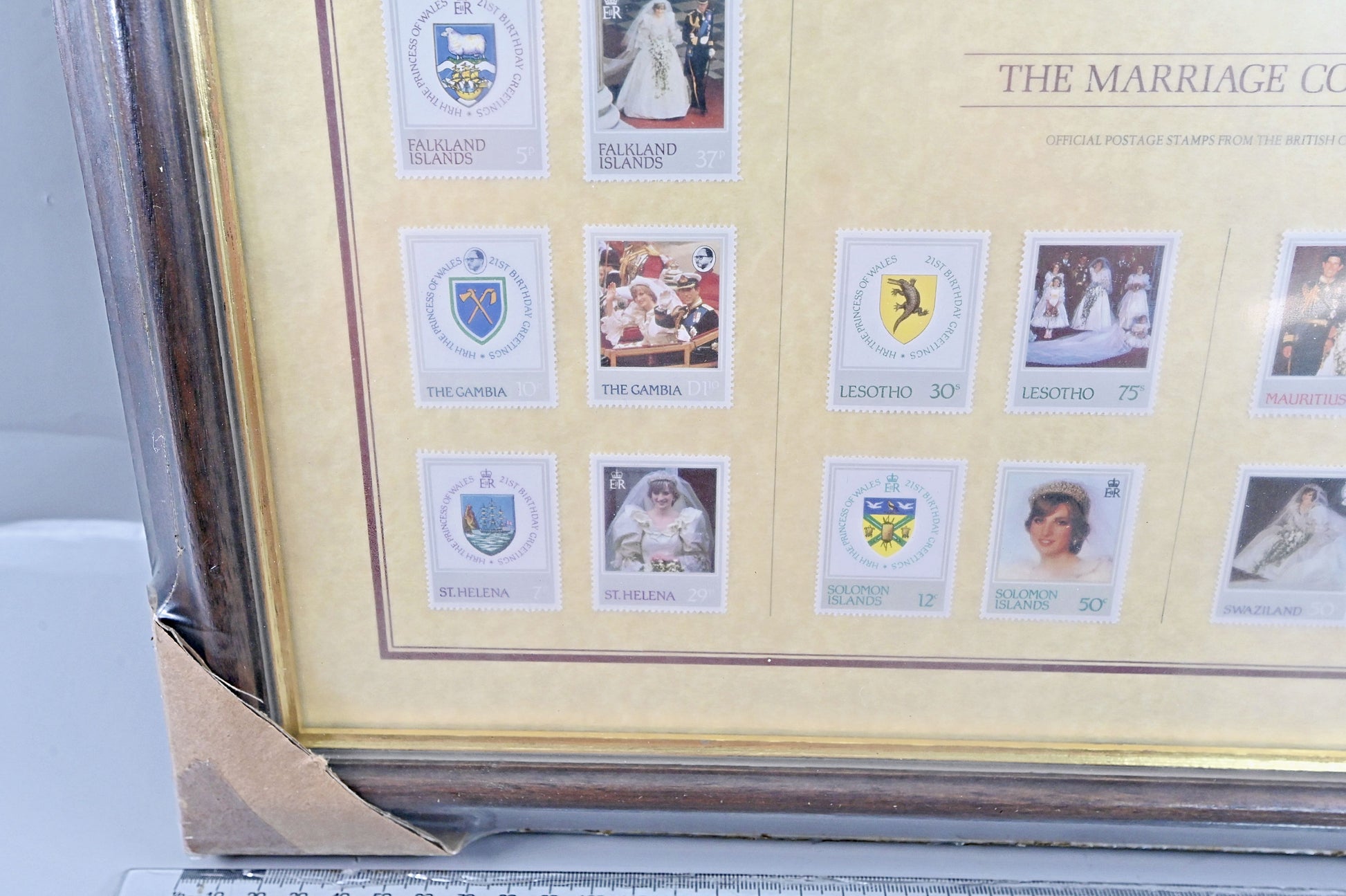 6699 Princess of Wales 21st Birthday Framed. Brand New