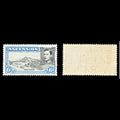 6729 Ascension SG43 6P Black & Grey Blue 1938. Sc#45 Mi 48A Mint MNH. C£43