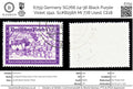 6759 Germany SG766 24+36 Black Purple Violet 1941. Sc#B158A Mi 778 Used. C£18
