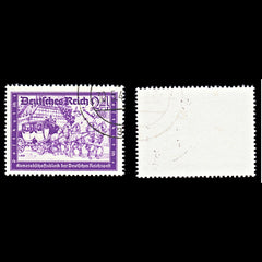 6759 Germany SG766 24+36 Black Purple Violet 1941. Sc#B158A Mi 778 Used. C£18, view 1