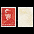 6760 Germany SG760a 12+38 Dark Brownish Red 1941. Mi 772y Used. C£26