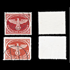 6762 Germany SG M805a Red Brown 1943. Sc#MQ1a Mi FP2Bx Used. C£158, view 1