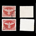 6764 Germany SG M805a Red Brown 1943. Sc#MQ1a Mi FP2Bx Used. C£158