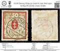 6778 Danzig SG94 50 Gold & Lilac Red 1922. Sc#94 Mi 100Xb Used. C£180