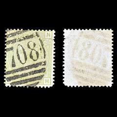 6815 GB SG153 4D Sage Green. Plate 15 "NH" 1877. Sc#70 Used. C£325, view 2