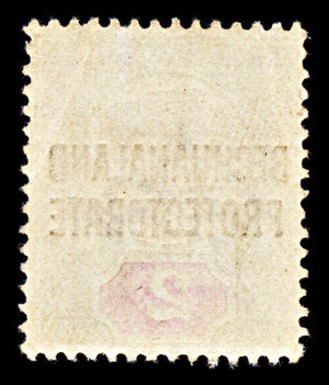 6862 Bechuanaland SG62 2D Carmine & Grey Green 1897. Sc#71 Mi 48 Mint MVLH. C£16