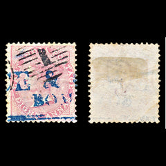 6871 India SG73 8A Rose 1868. Sc#28 Mi 26 Used. C£10, view 1