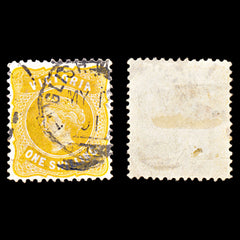 6880 Victoria SG381 1S Orange Yellow 1901. Sc#189 Mi 128 Used. C£48, view 2