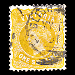 6880 Victoria SG381 1S Orange Yellow 1901. Sc#189 Mi 128 Used. C£48, view 3