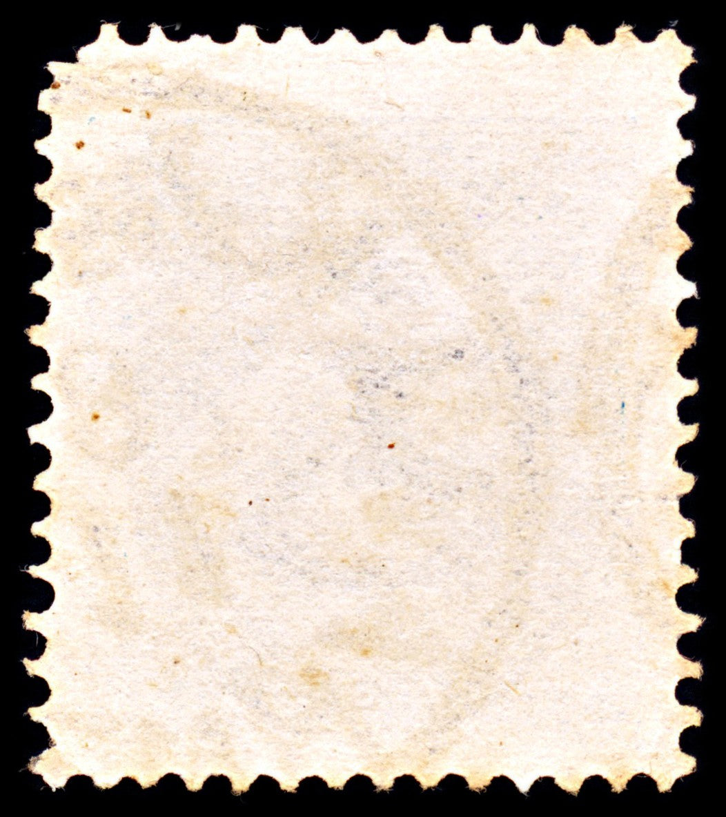 6901 Denmark SG50 3 Ore Grey & Light Blue 1875. Sc#25 Mi 22IYAb Used. C£11