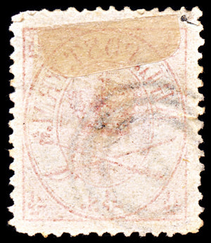 6911 Denmark SG26 4 Sk Carmine 1864. Mi 13Ab Used. C£56