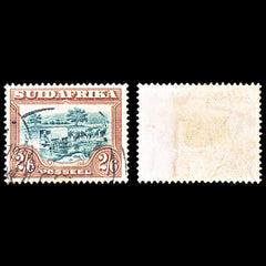 6937 South Africa SG(E) 2s6d Brown & Green 1930. Sc#30d Mi 37C Used. C£24, view 2