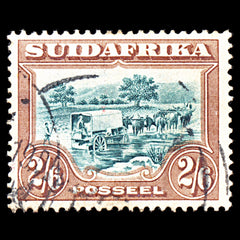 6937 South Africa SG(E) 2s6d Brown & Green 1930. Sc#30d Mi 37C Used. C£24, view 3