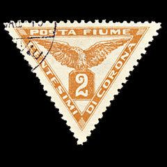6973 Fiume SG N91 2c Yellow Brown 1919. Sc#P2 Mi 49I Used. C£13, view 3