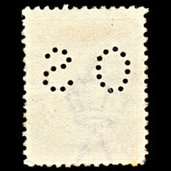 6999 Australia SG O22 5D Chestnut. Ovpt Inv & Rev 1913. Sc#OB7 Mi D7II Used. C£65, view 4